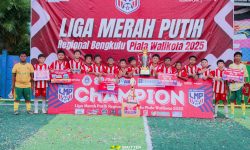 Membanggakan! Juara Liga Merah Putih, AL-‘ASR FC MI Nurul Huda Go Nasional Wakili Bengkulu